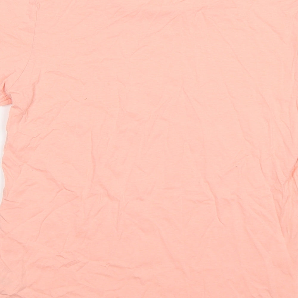 Primark Womens Pink Basic T-Shirt Size XS - peachy keen