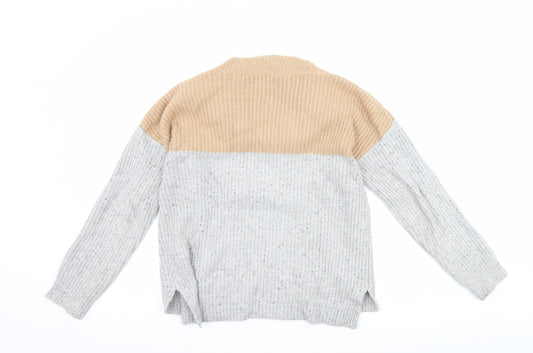 Yes Lola Womens Grey Pullover Jumper Size S