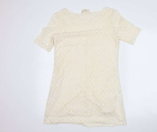 NEXT Womens Ivory Shift Size 8