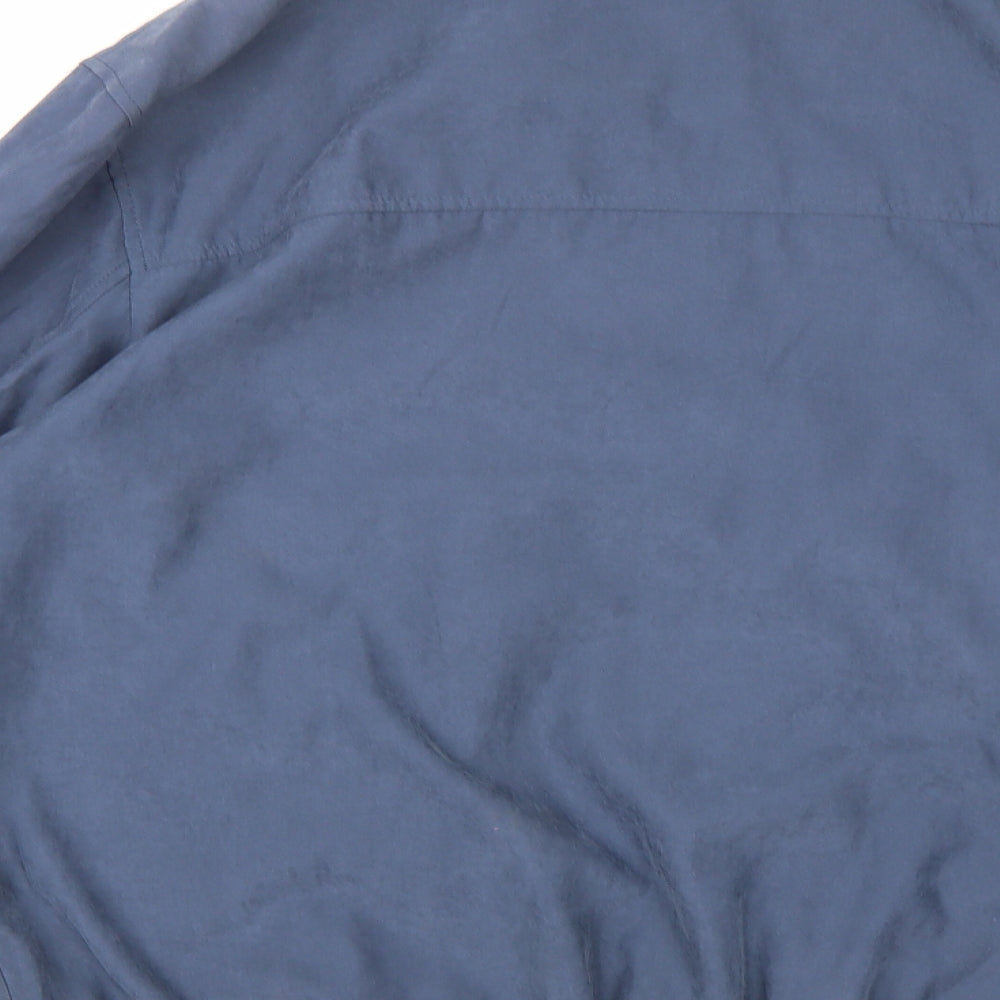 Mens UK Size M Escape Blue Overcoat