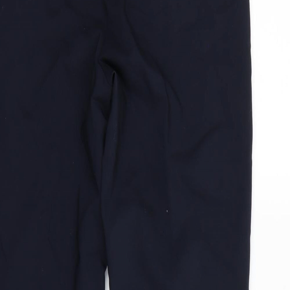 Womens UK Size 12 H&M Regular Fit Dress Pants Blue Trousers