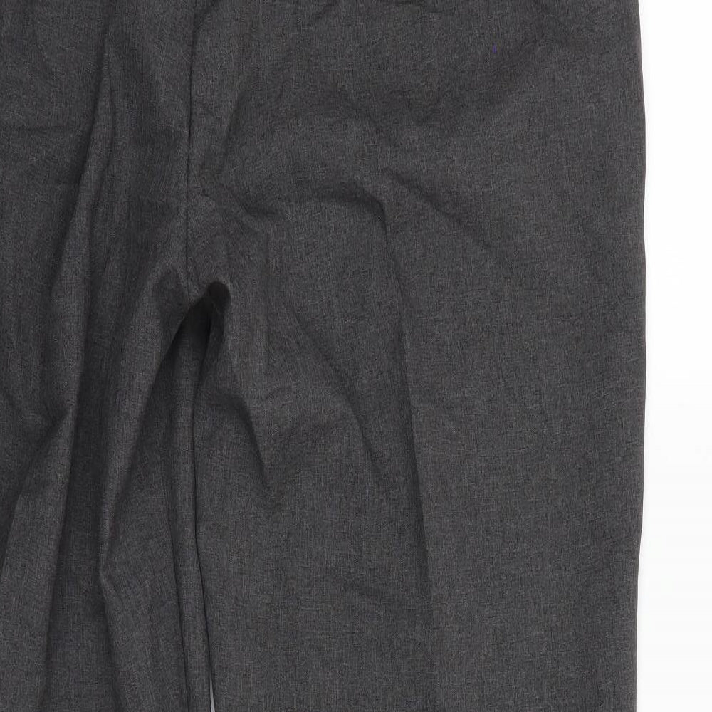 Womens UK Size 20 Sarah Hamilton Regular Fit Dress Pants Grey Trousers