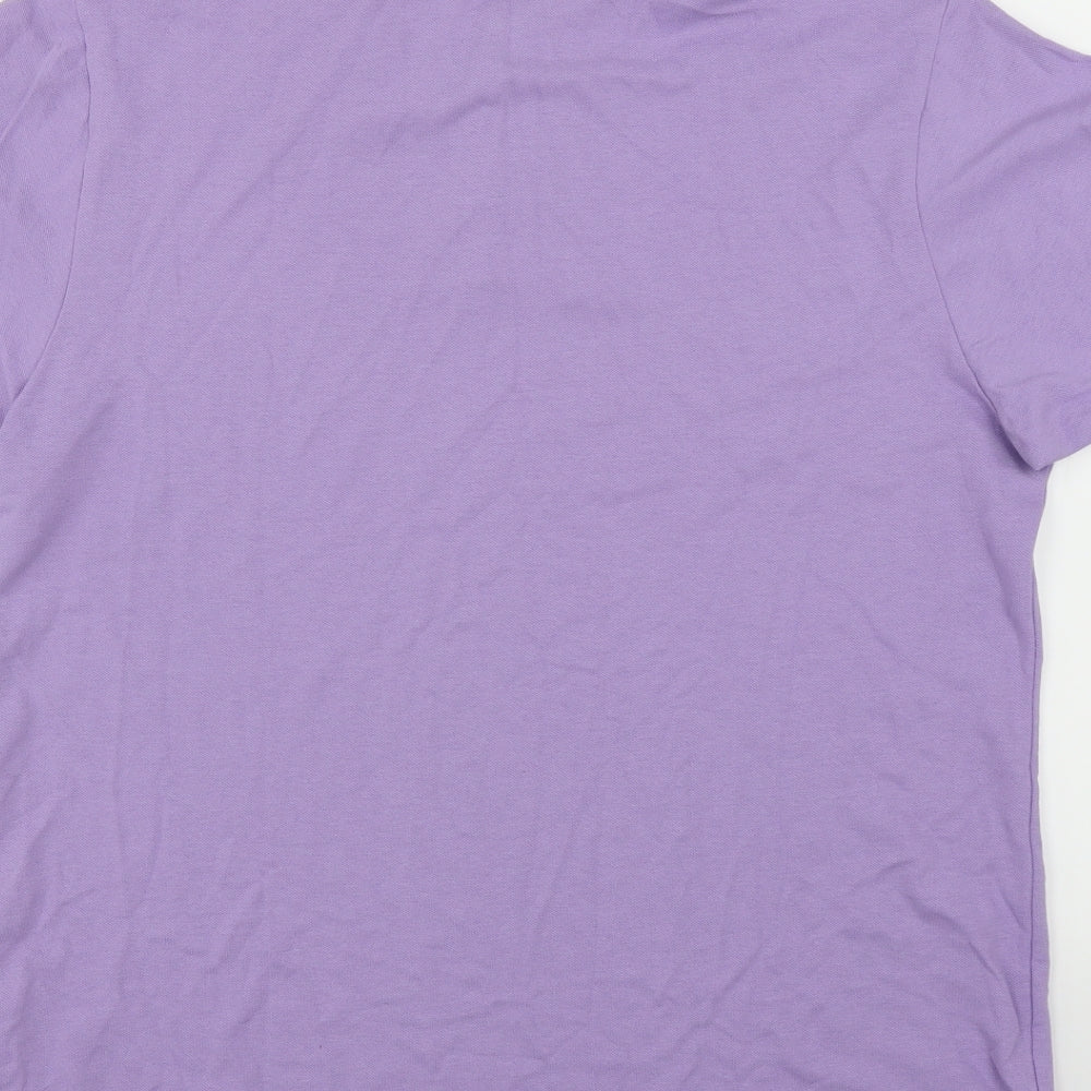 Primark Mens Purple Polo Size L