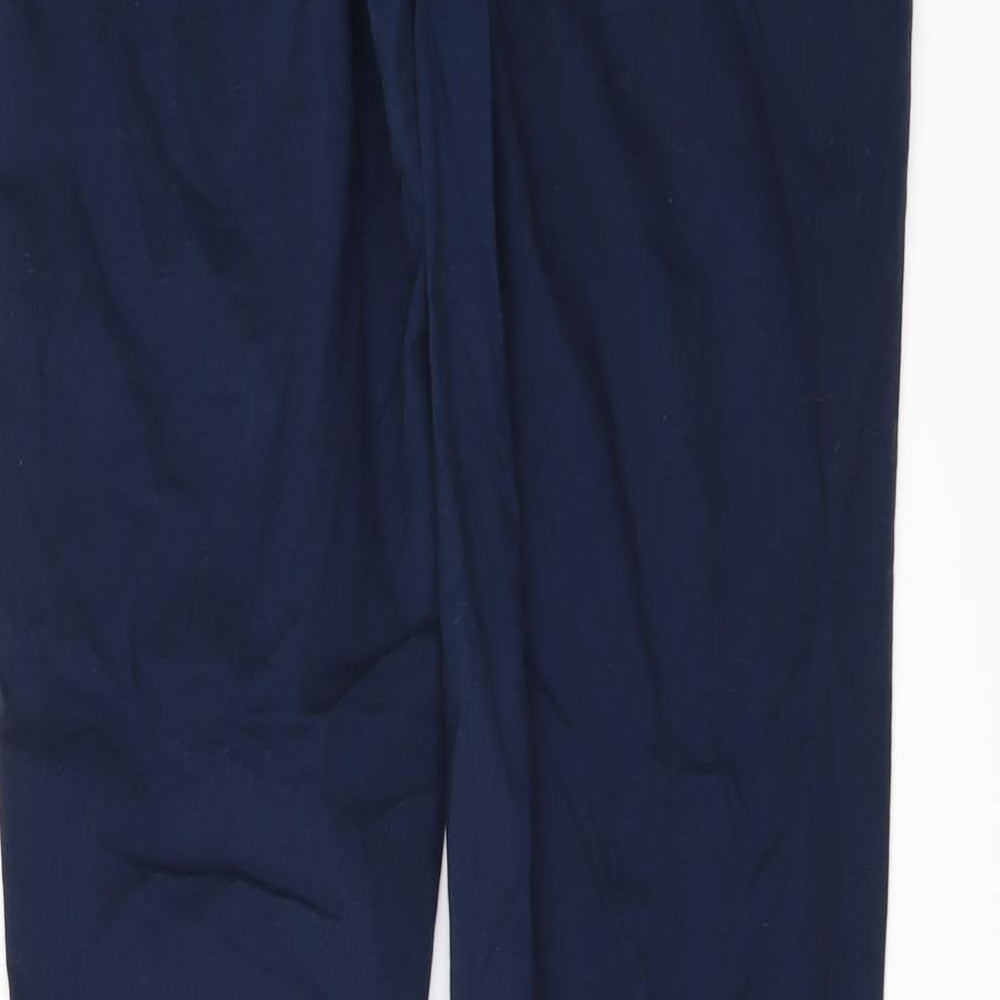 Only Womens Blue Trousers Size 8 L32 in