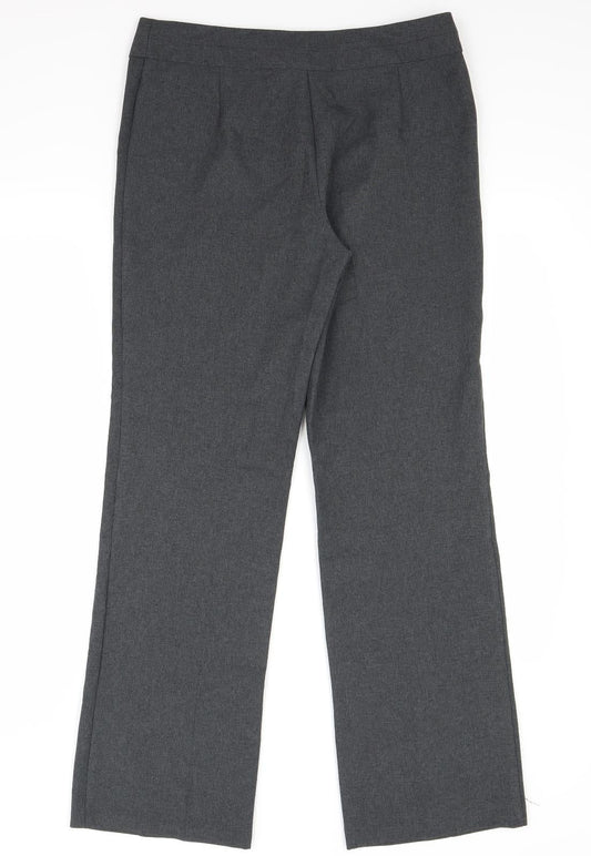 George Womens Grey Trousers Size 10 L27 in