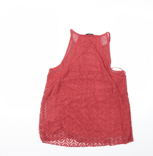 George Womens Pink Basic Tank Size 12