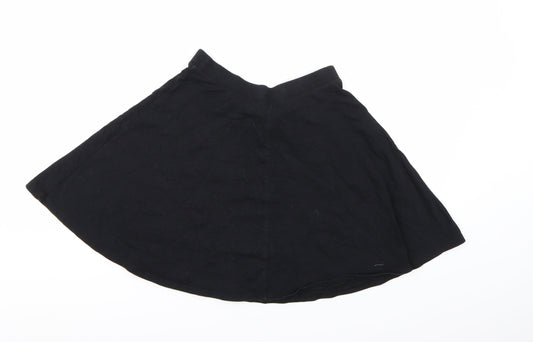FOREVER 21 Womens Black   Skater Skirt Size S