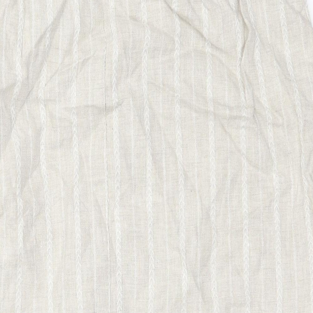 minuet Womens Brown A-Line Skirt Size 14