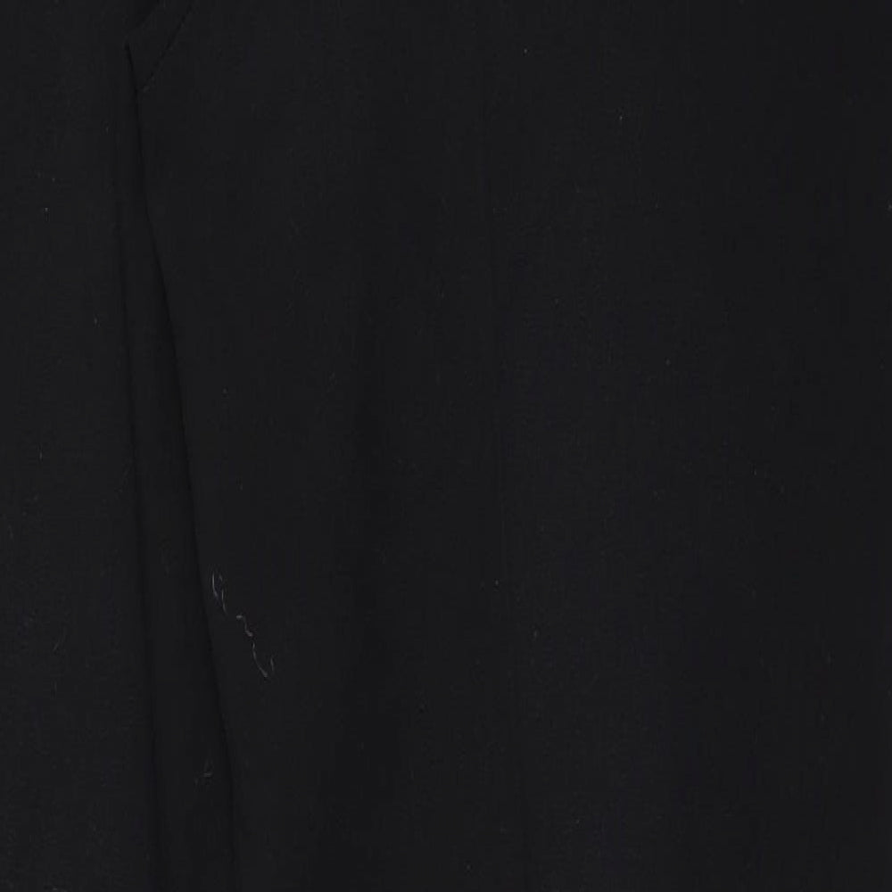 classicwoman Womens Black Trousers Size 14 L31 in