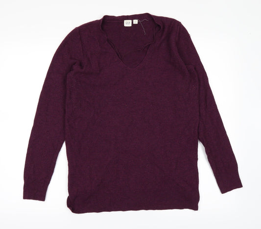 Gap Womens Purple Pullover Jumper Size S