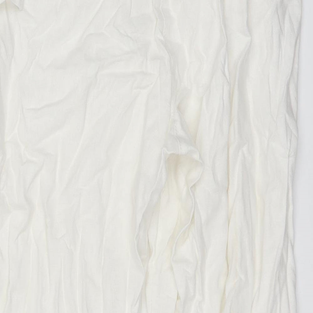 F&F Womens White   Chino Shorts Size 16