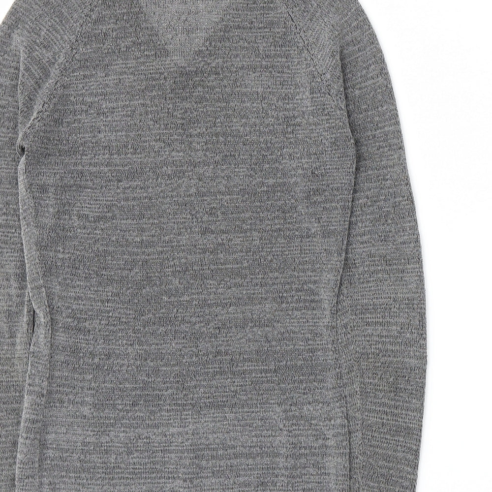 Next Womens Grey Pullover Jumper Size 8