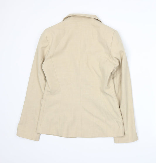 Womens UK Size 10 NL Collection Regular Beige Suit Jacket