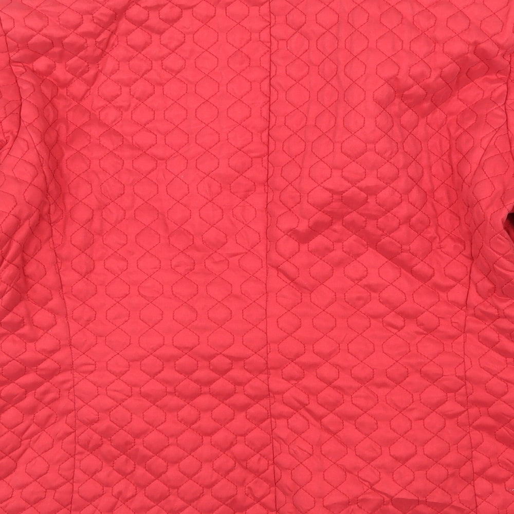 Womens UK Size 14 Steilmann Red Jacket