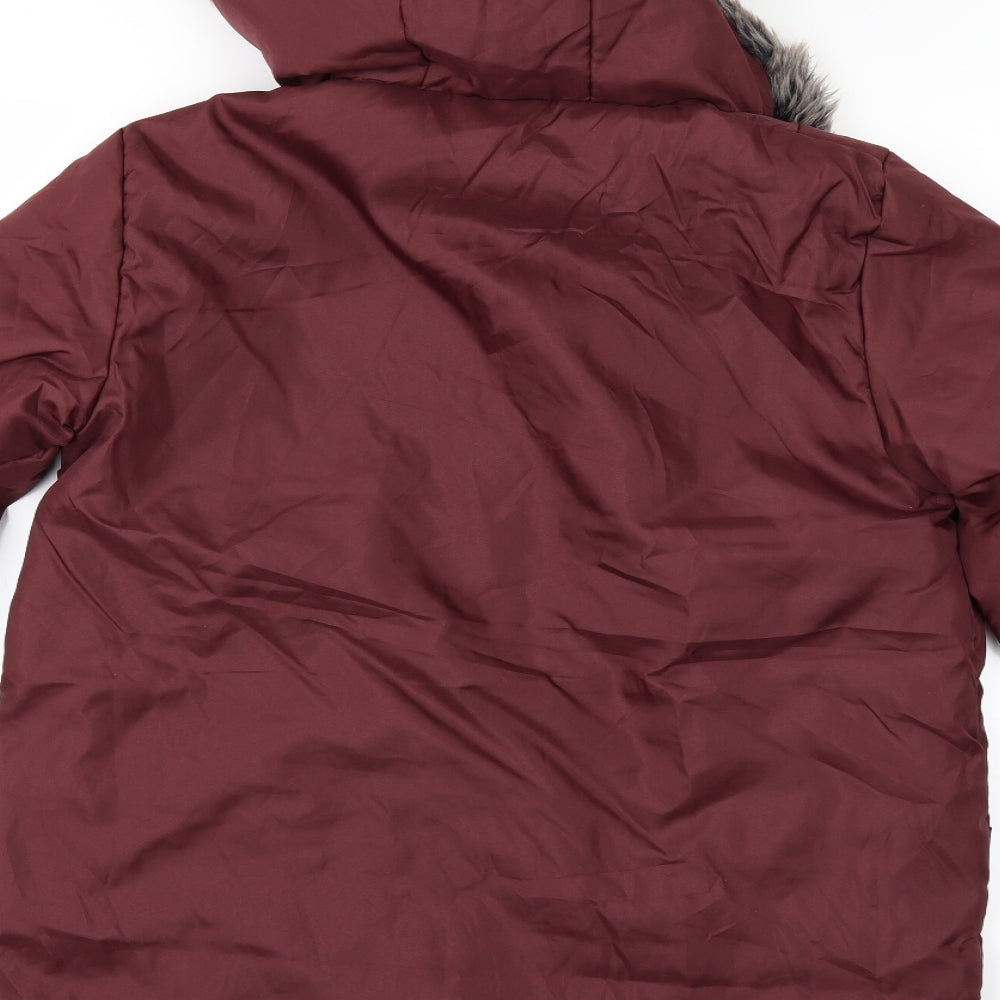 Womens UK Size S Anne De Lancay Red Jacket