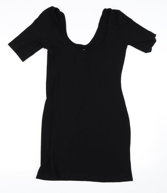 H&M Womens Black Bodycon Size 40