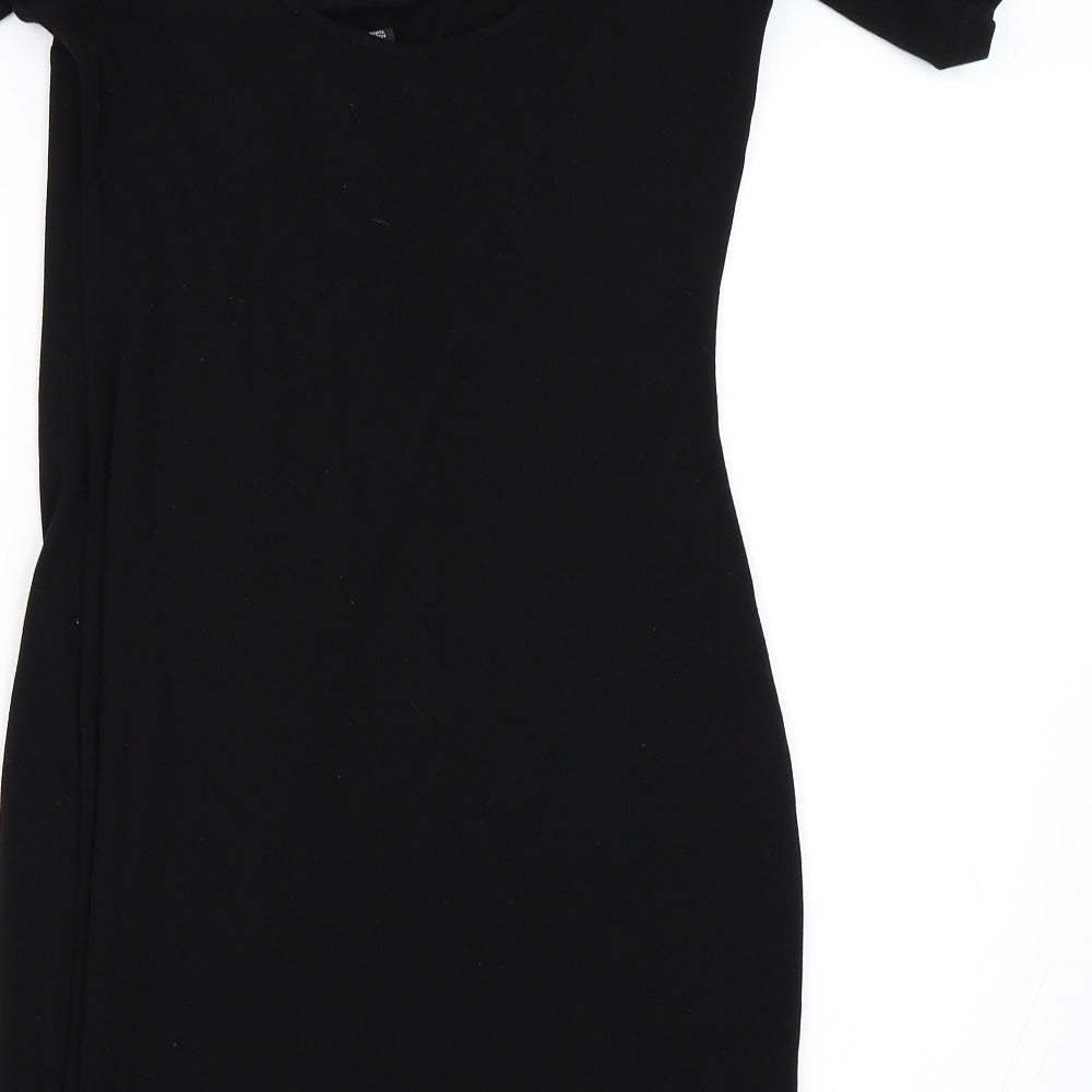 H&M Womens Black Bodycon Size 40