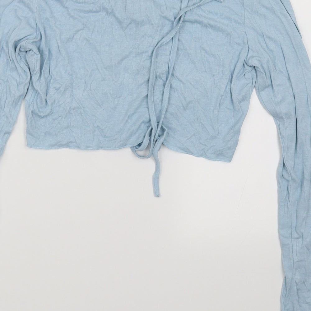 SheIn Womens Blue Basic T-Shirt Size S