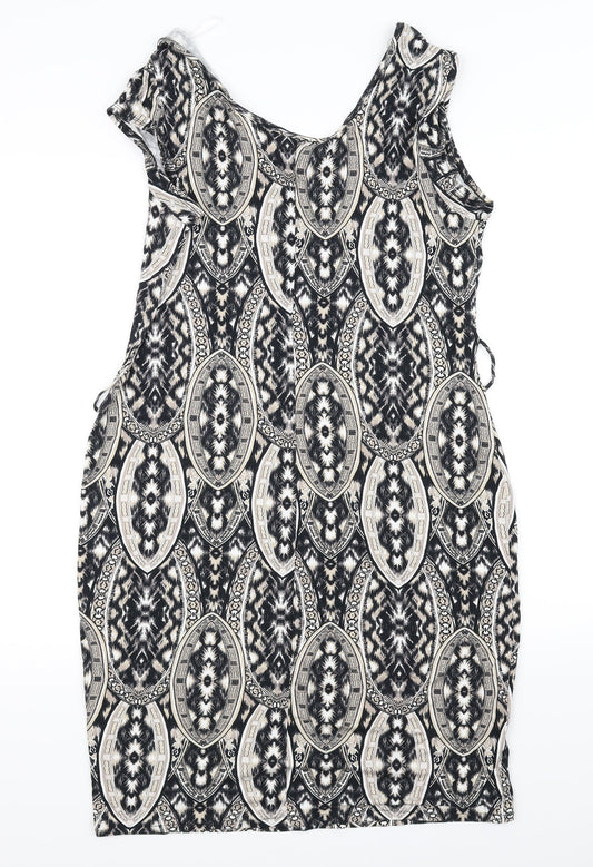 Wallis Womens Black Fit & Flare Size M