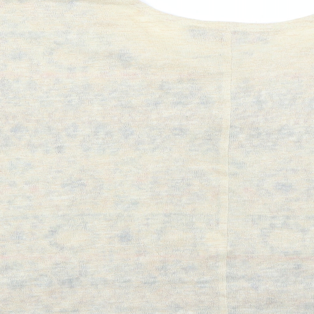 QED London Womens Beige Jacket Poncho Size M