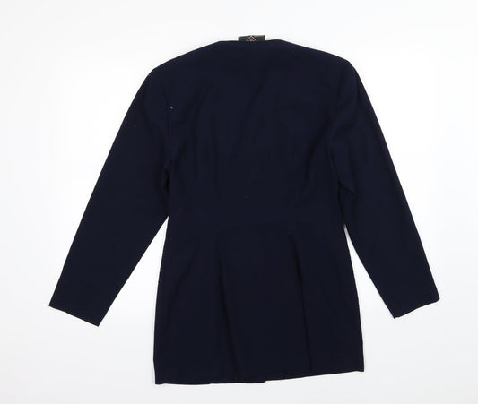 Ego Womens Blue Jacket Size 12