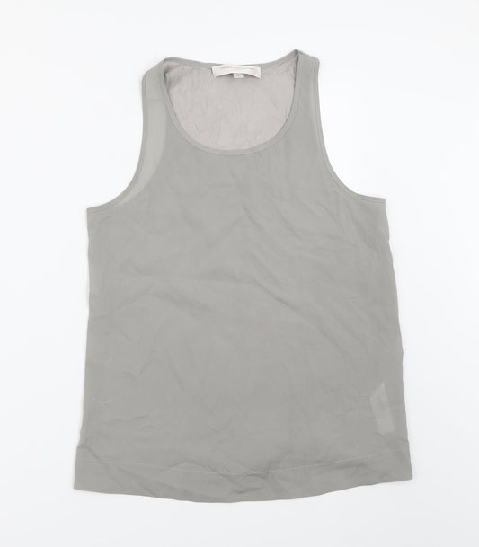 Womens UK Size M French Connection Grey Basic Tank