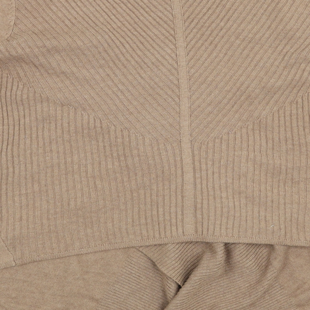 George Womens Brown Cardigan Jumper Size 12