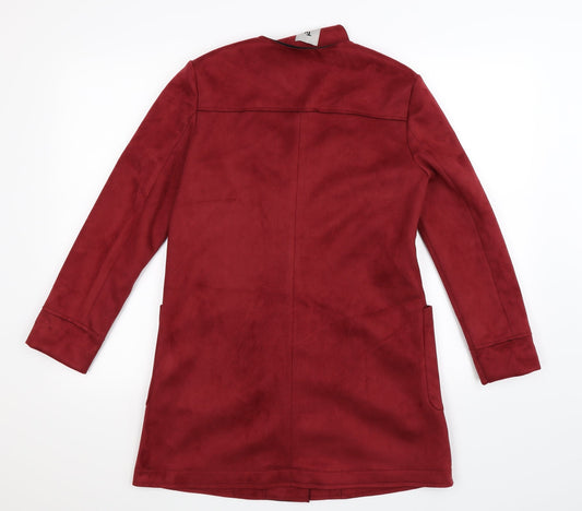 TU Womens Brown   Jacket Coat Size 8