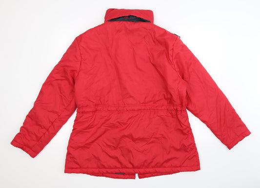 Womens UK Size L Anne De Lancay Red Jacket