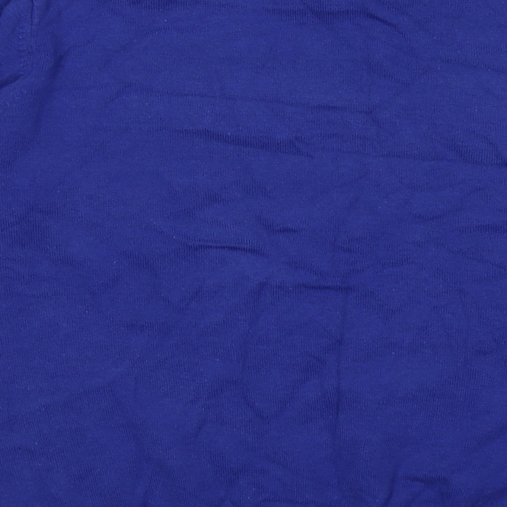 Lee Cooper Womens Blue Knit Pullover Jumper Size L