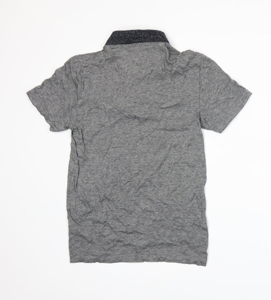 NEXT Mens Grey Polo Size XS