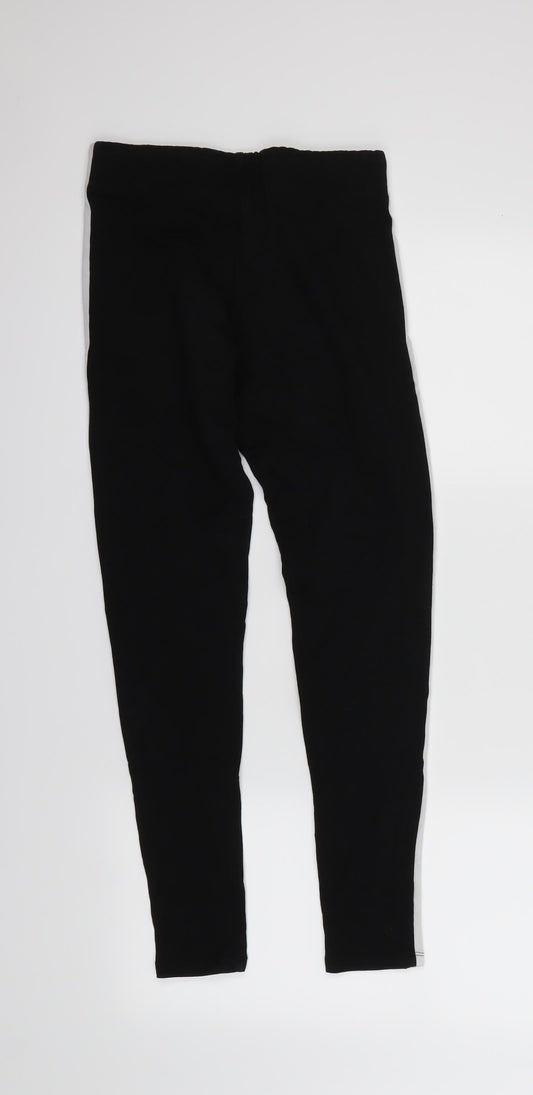 Womens UK Size XS H&M Harem Black Leggings
