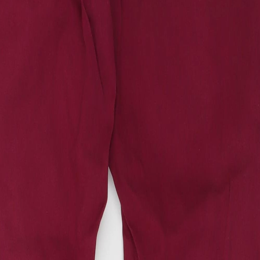 Oasis Womens Purple Skinny Jeans Size 14 L31 in