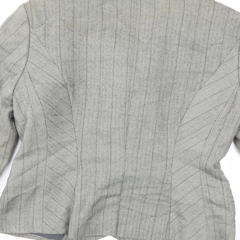 Womens UK Size 8 Dorothy Perkins Grey Jacket