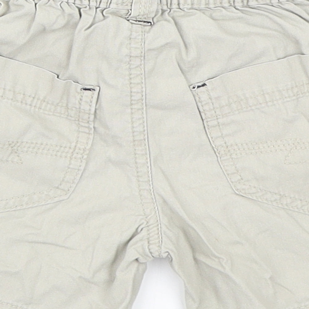 NEXT Boys Beige Cropped Trousers Size 12-18 Months