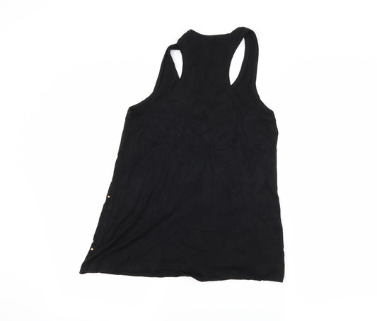 FOREVER 21 Womens Black Jersey Basic Tank Size S