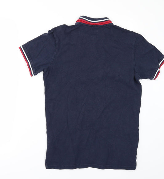 Jack Wills Mens Blue Polo Size XS