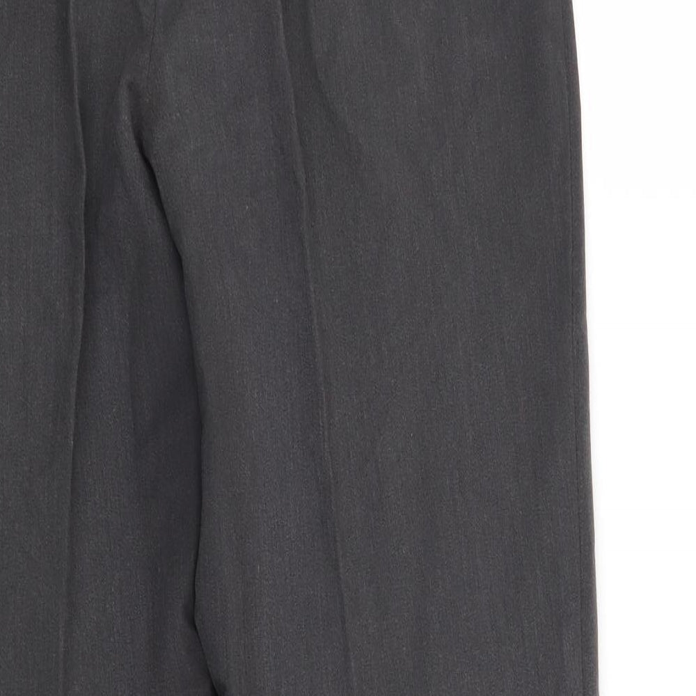Debenhams Womens Grey Trousers Size 12 L29 in