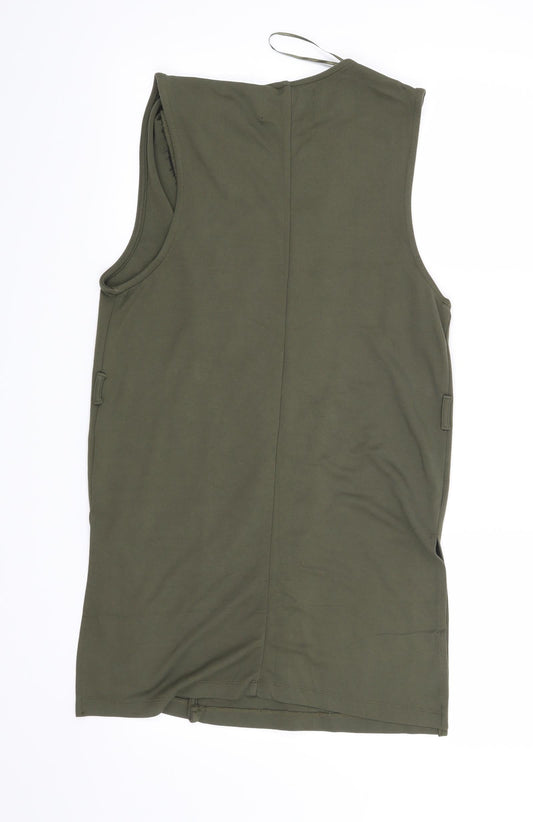 Womens UK Size 10 River Island Green Jacket