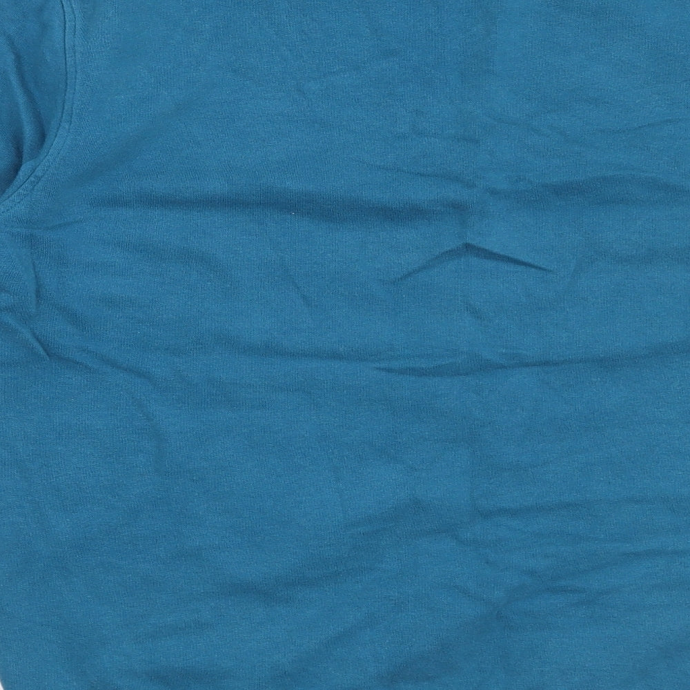 Mens UK Size S C&A Blue Pullover Sweatshirt