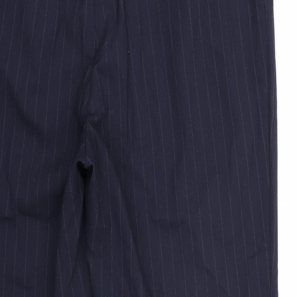 Womens UK Size 10 Gap Regular Fit Blue Trousers