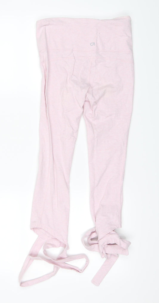 Womens UK Size XS Gap Jogger Pink Leggings