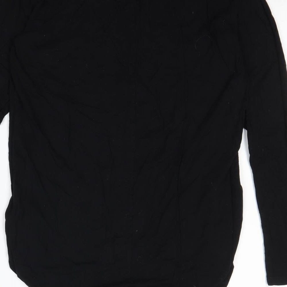 Gap Womens Black Basic Blouse Size S