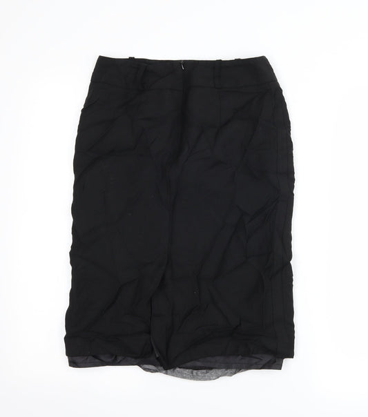 Monsoon Womens Black   Straight & Pencil Skirt Size 8