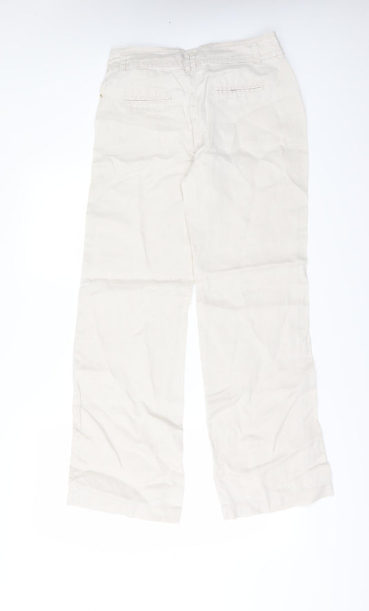 RESERVED Womens Beige Trousers Size 36 L31 in