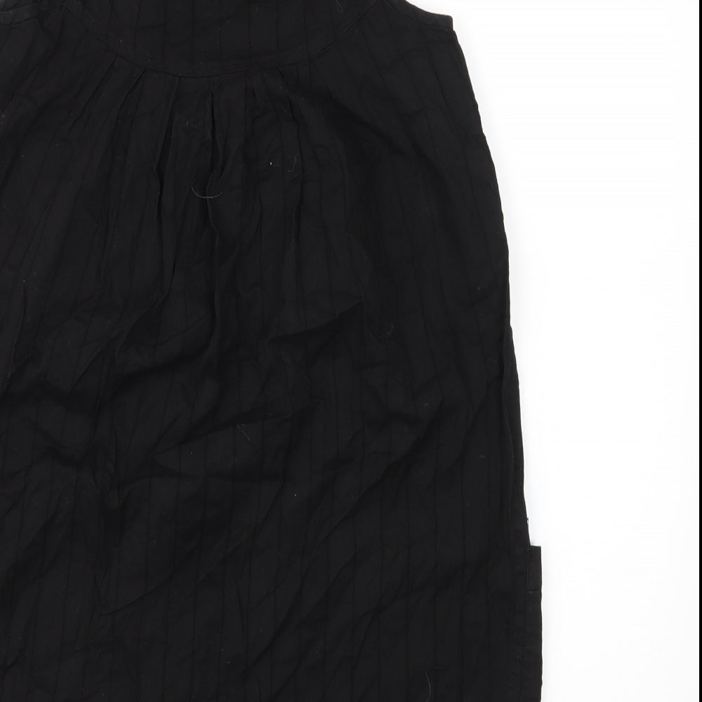 Womens UK Size 8 New Look Black Basic Blouse