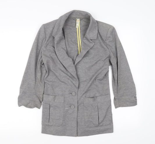 Womens UK Size 8 DENIM CO Grey Jacket
