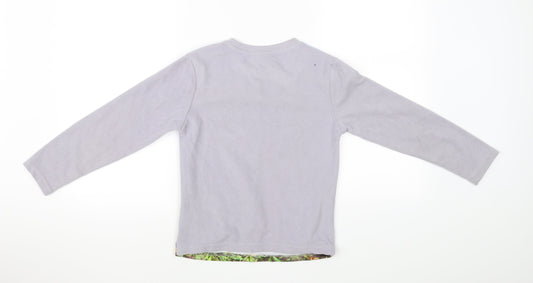 Preworn Boys Grey Pullover Jumper Size 8 Years