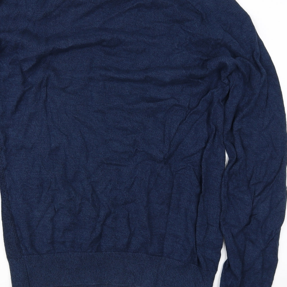 George Mens Blue Pullover Jumper Size S
