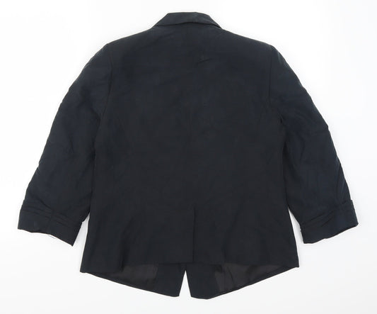 Dorothy Perkins Womens Grey Jacket Blazer Size 12